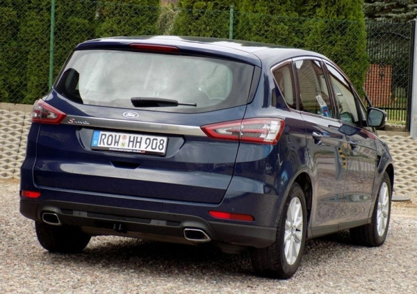 Ford S-Max cena 62999 przebieg: 216000, rok produkcji 2017 z Zielona Góra małe 667